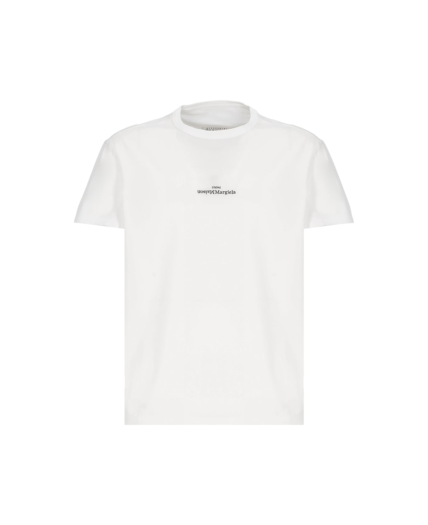 Maison Margiela Logoed T-shirt - White