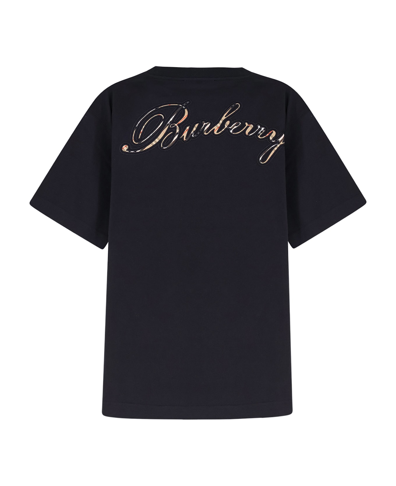 Burberry Organic Cotton T-shirt - Black