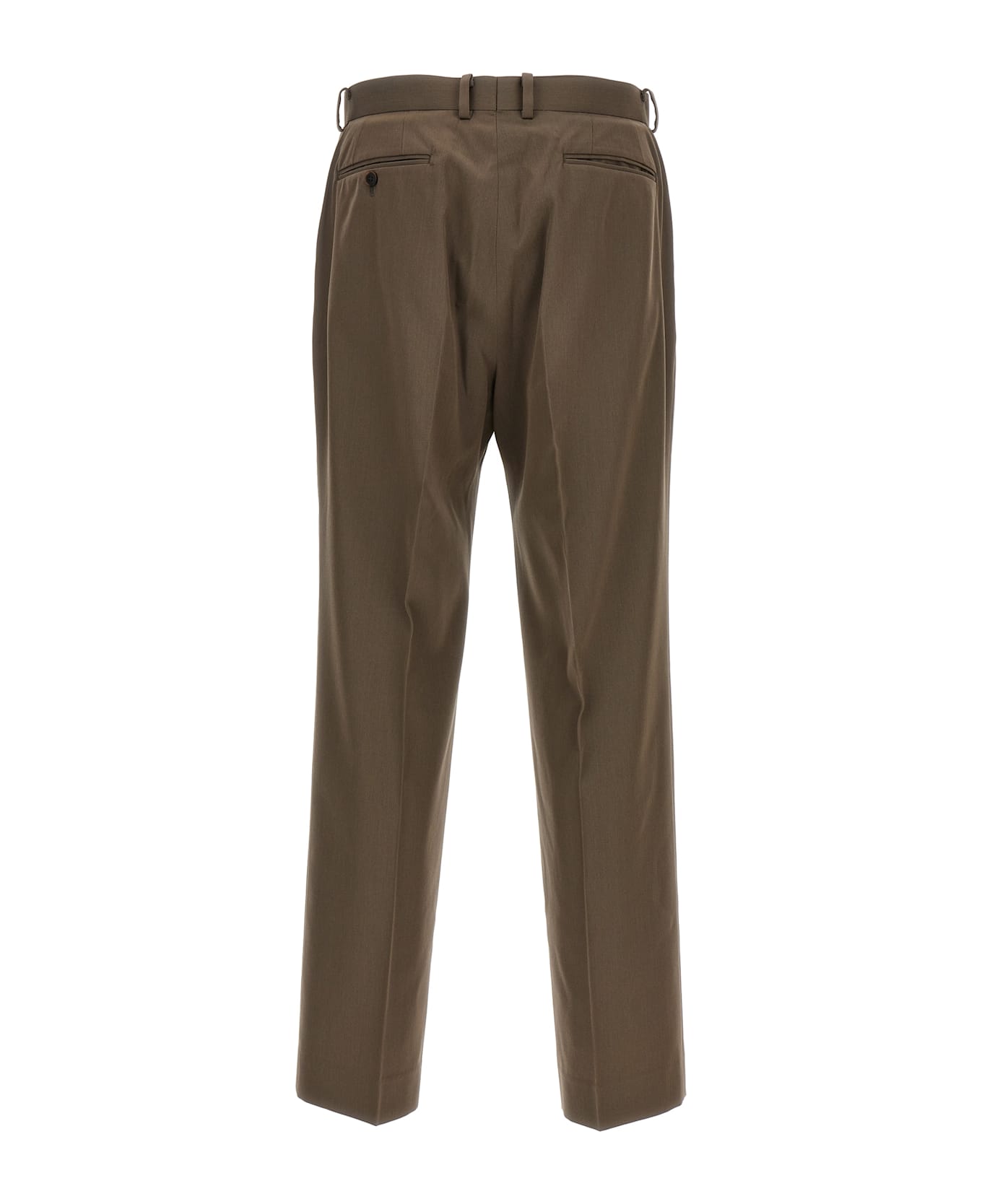 Auralee Gabardine Trousers - Brown