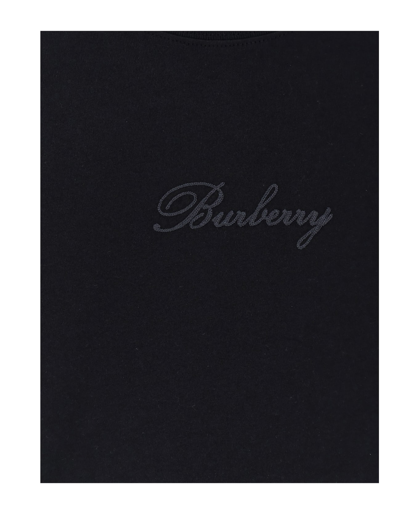 Burberry Organic Cotton T-shirt - Black