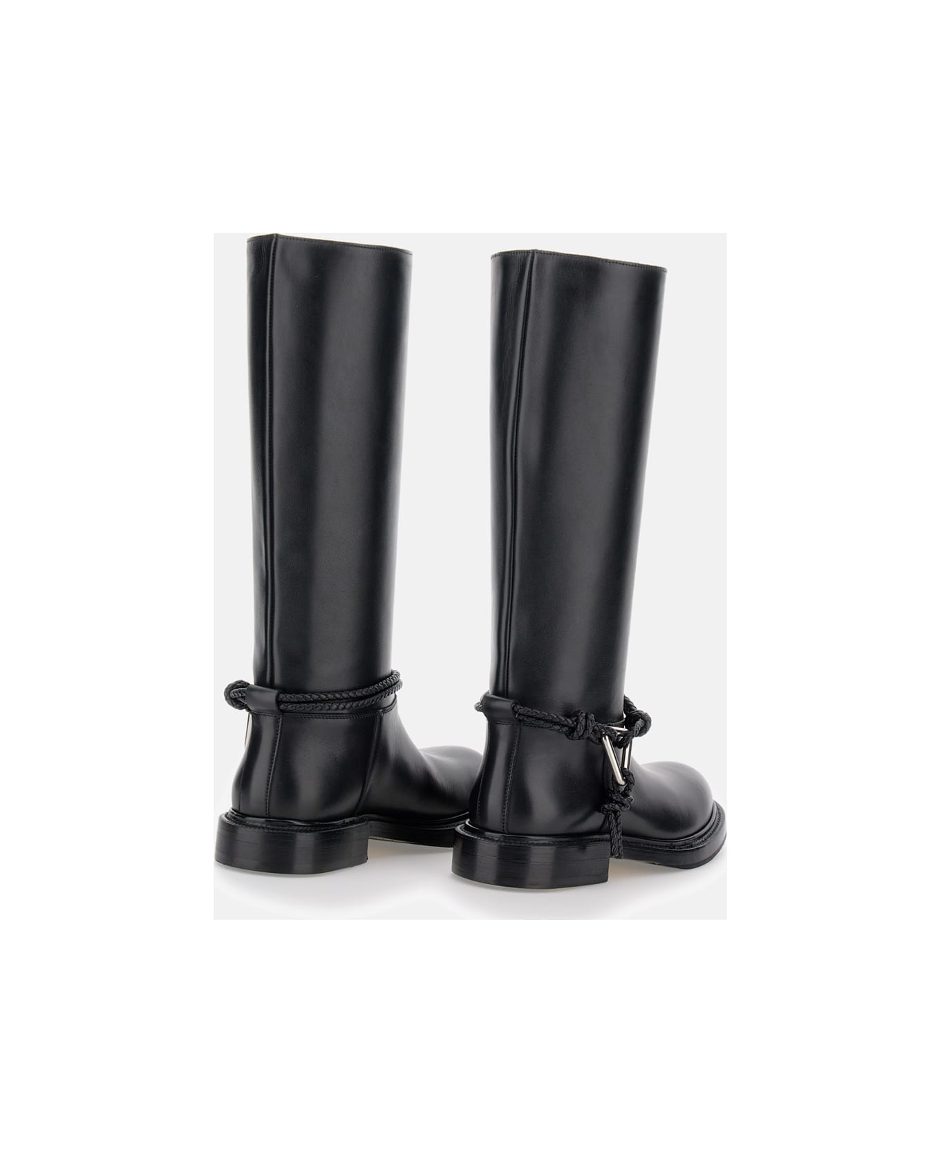 Bottega Veneta Leather Boot - Black