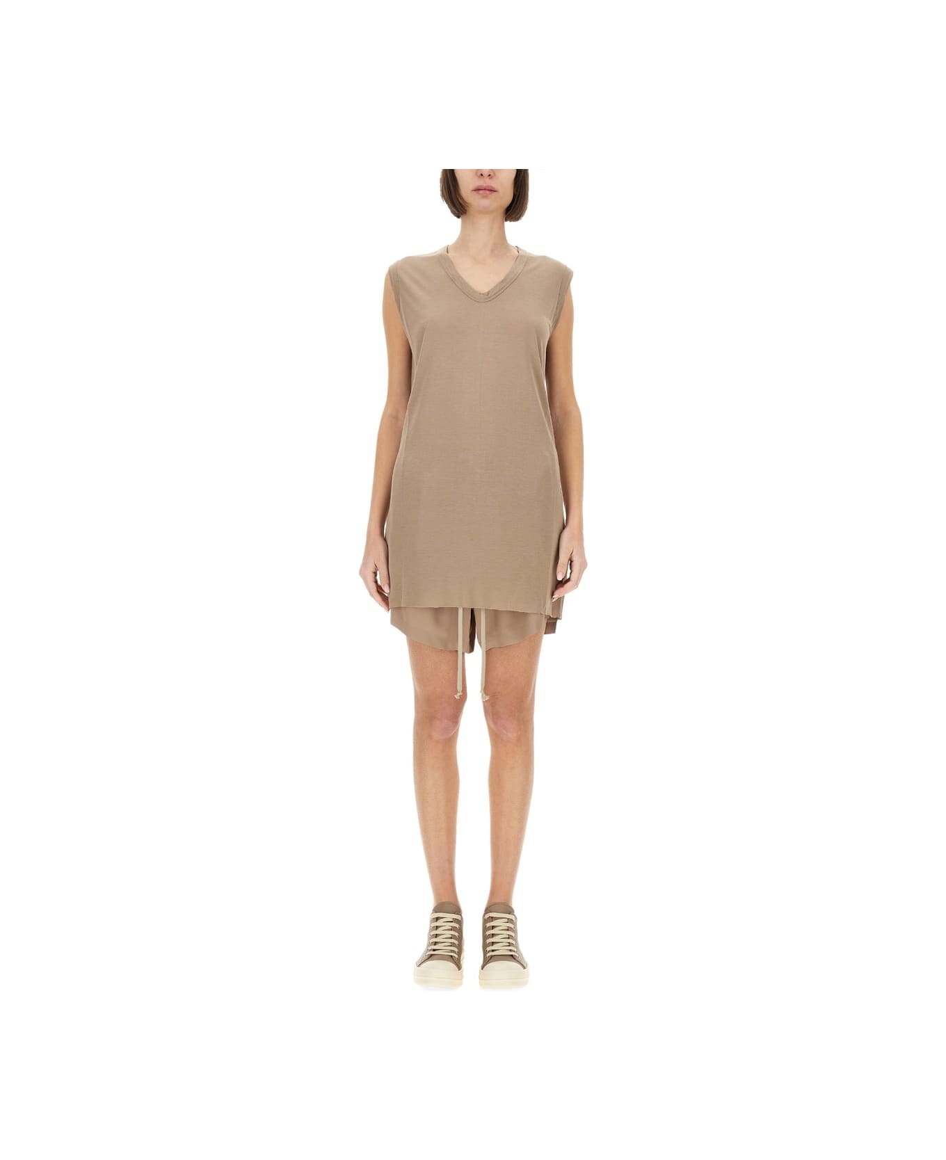 Rick Owens Jersey Top - NUDE