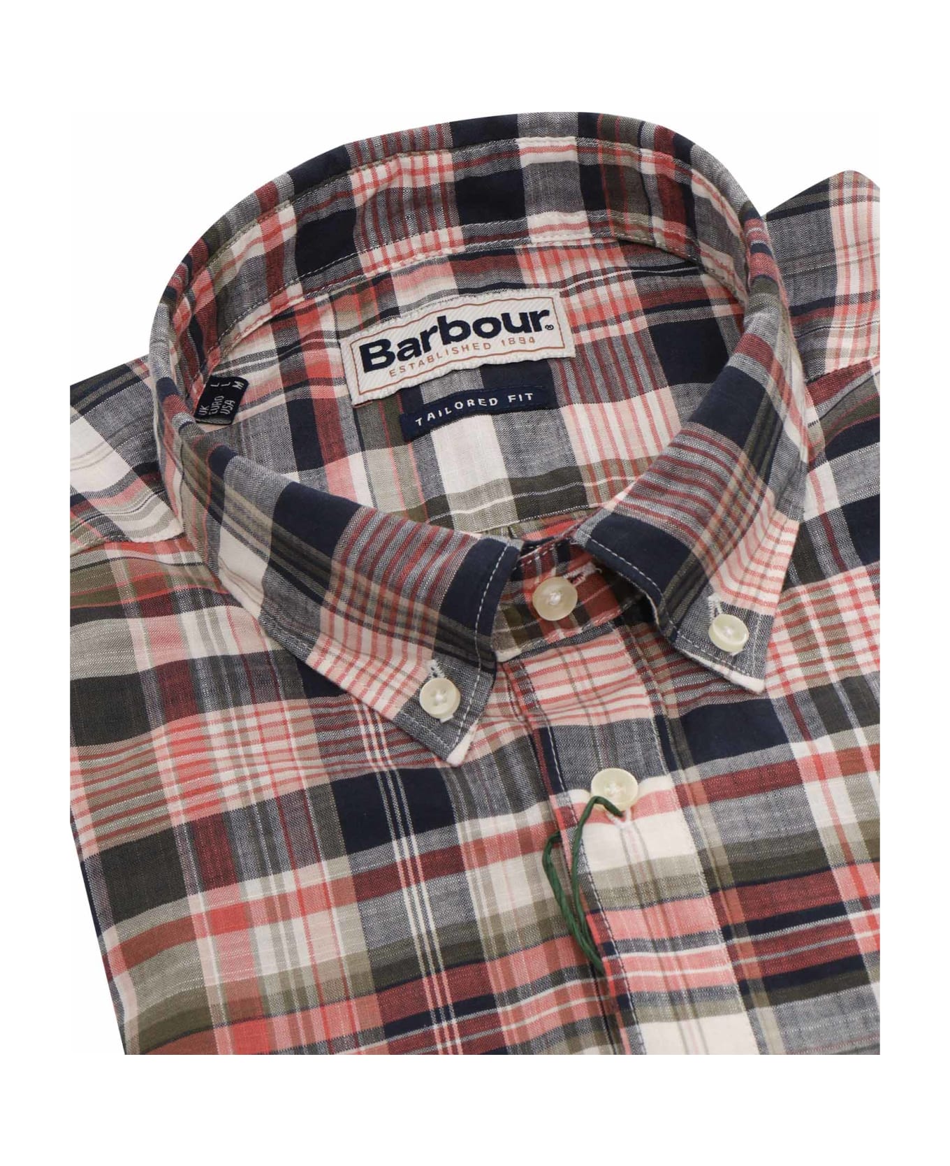Barbour Tartan Seacove Shirt - PINK