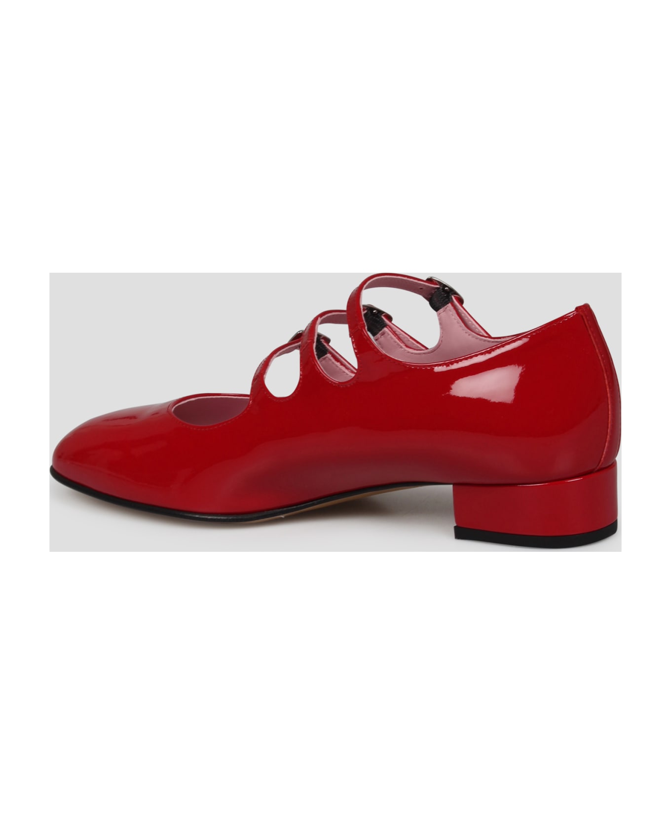 Carel Ariana Mary Jane Pumps - Red
