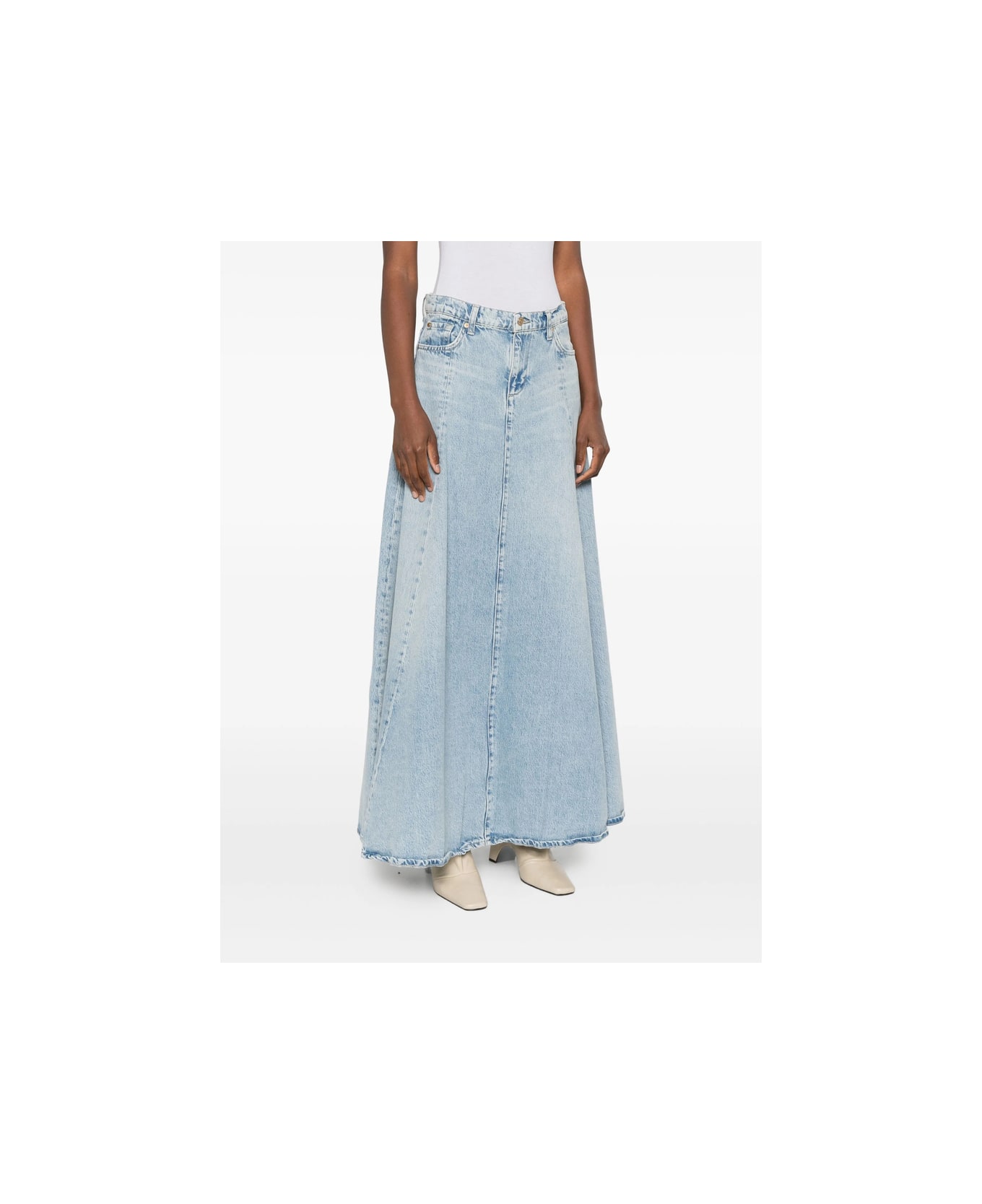 7 For All Mankind Skirt - BLUE