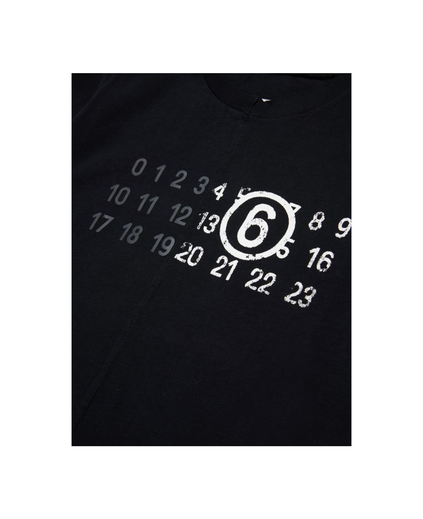 MM6 Maison Margiela T-shirt - BLACK