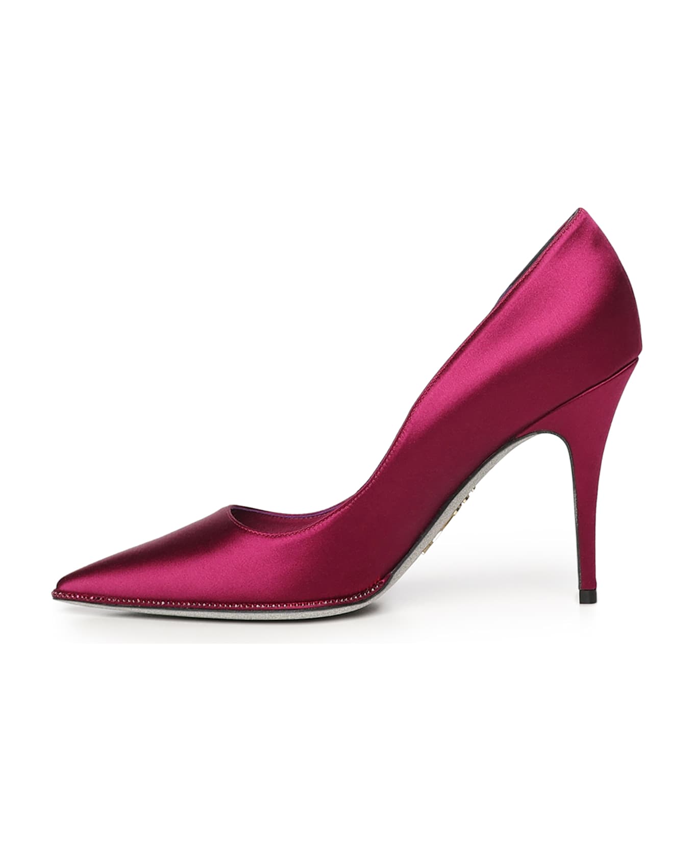 René Caovilla Taylor 100 Pumps - PURPLE SATIN