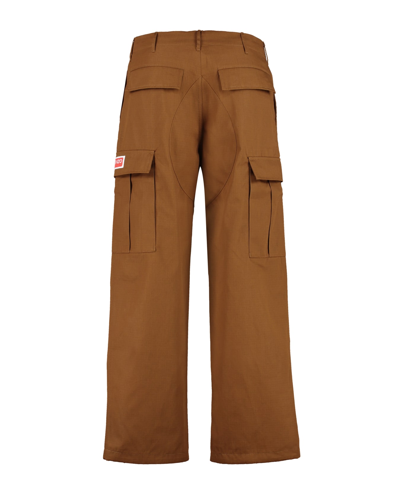 Kenzo Cotton Cargo-trousers - brown