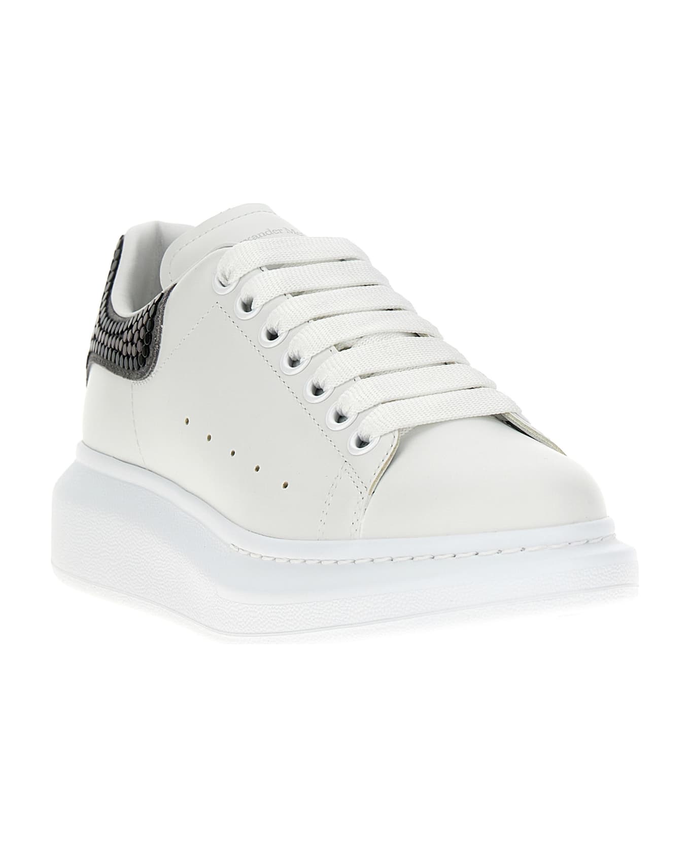 Alexander McQueen 'larry' Sneakers - White/Black