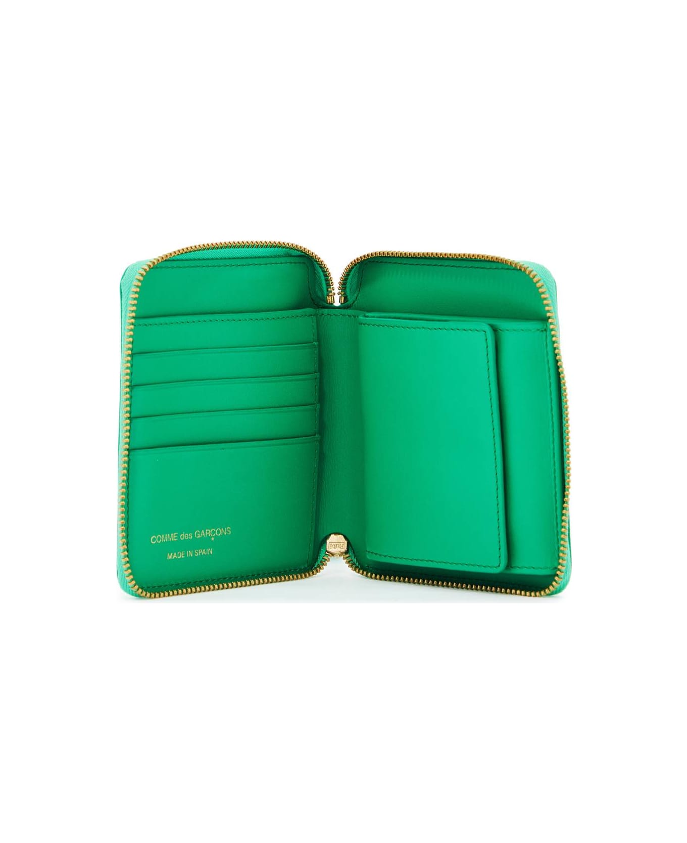 Comme des Garçons Wallet Zip-aournd Wallet - GREEN (Green)