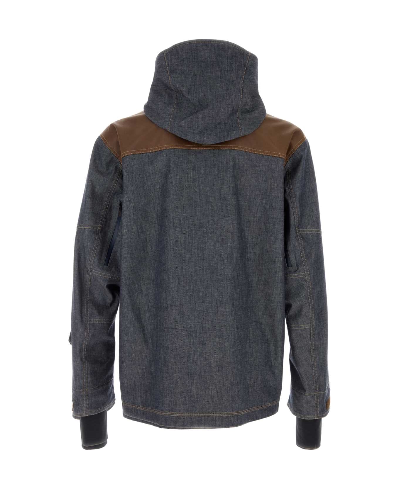 Moncler Grenoble Denim Langtang Jacket - 989