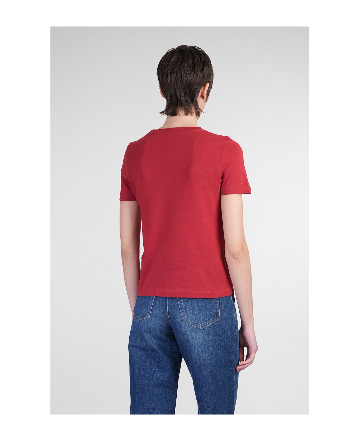Chloé T-shirt In Red Cotton - red