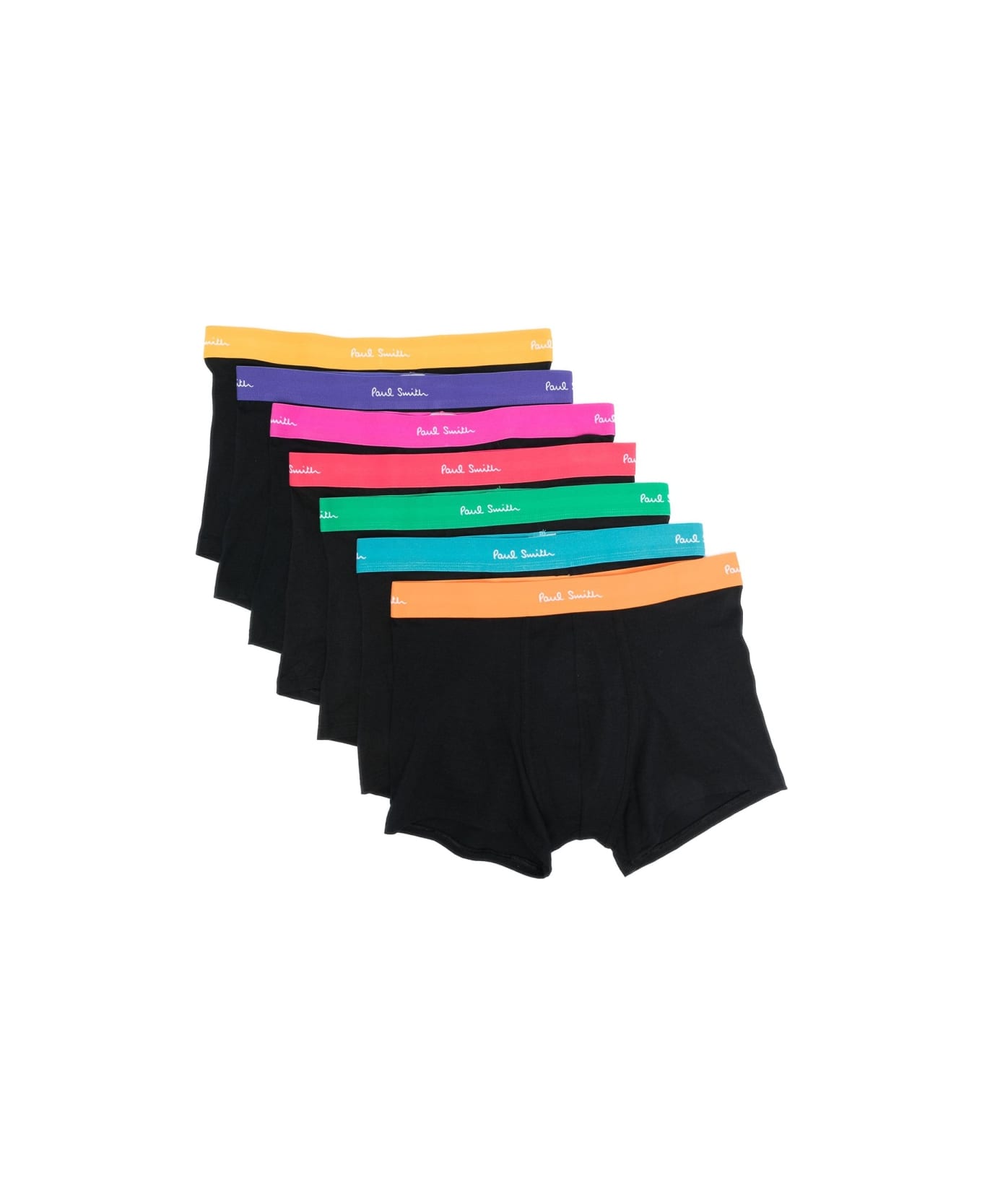 Paul Smith Confezione Da Sette Boxer - BLACK