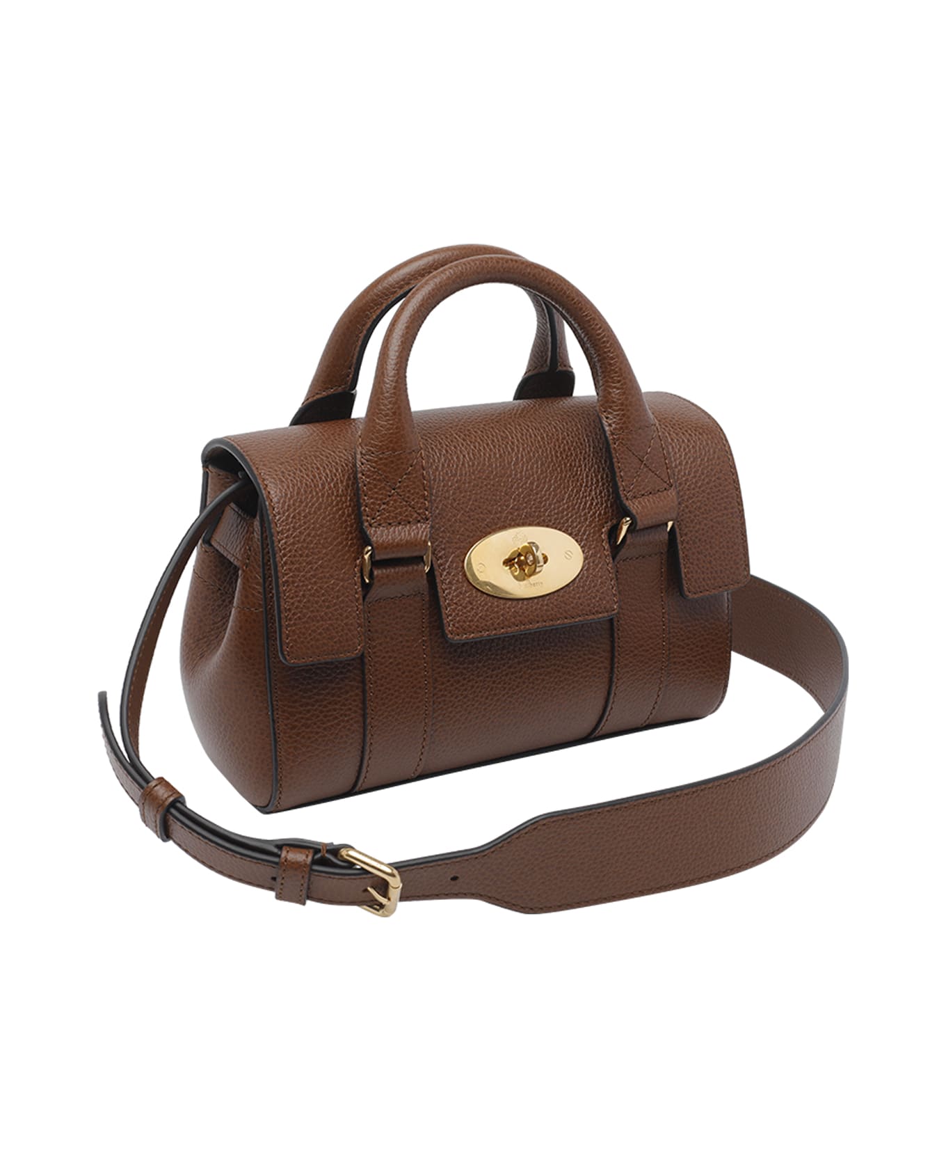 Mulberry Mini Heritage Bayswater Crossbody Bag - Brown