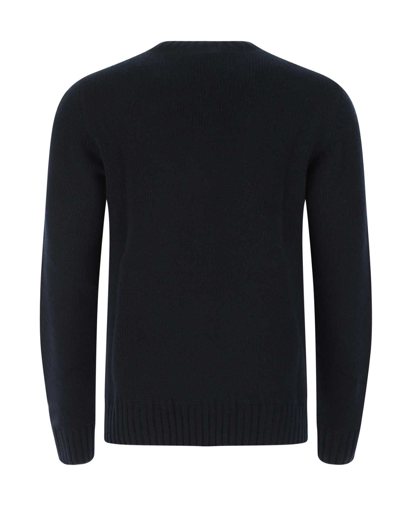 Prada Midnight Blue Wool Blend Sweater - F0008