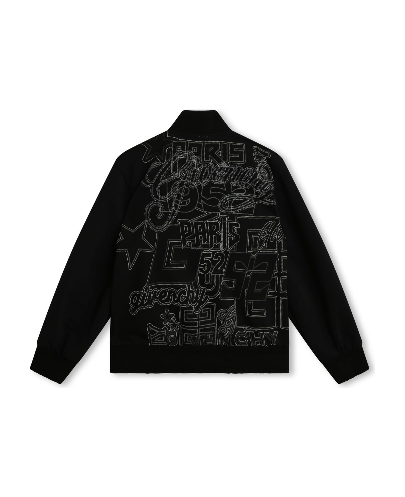 Givenchy Bomber Jacket With Embroidery - Black