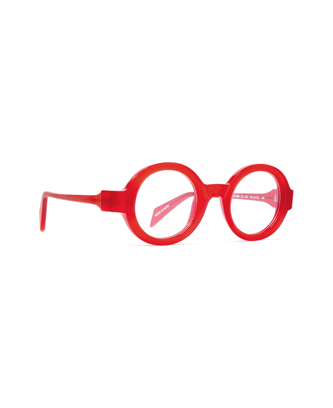 Siens Creature 123 003 Rosso Trasparente Glasses - Rosso