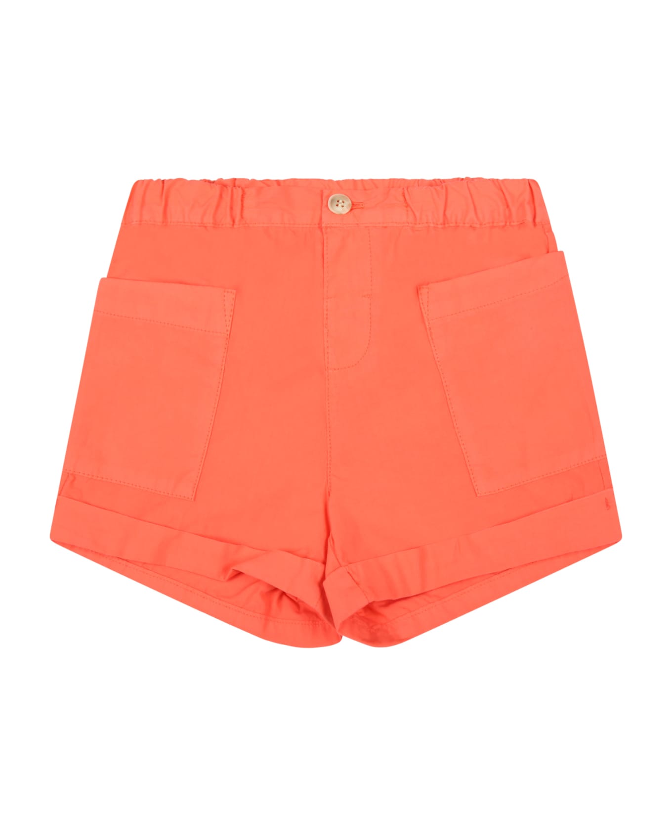 Bonpoint Orange Short For Baby Girl - Orange