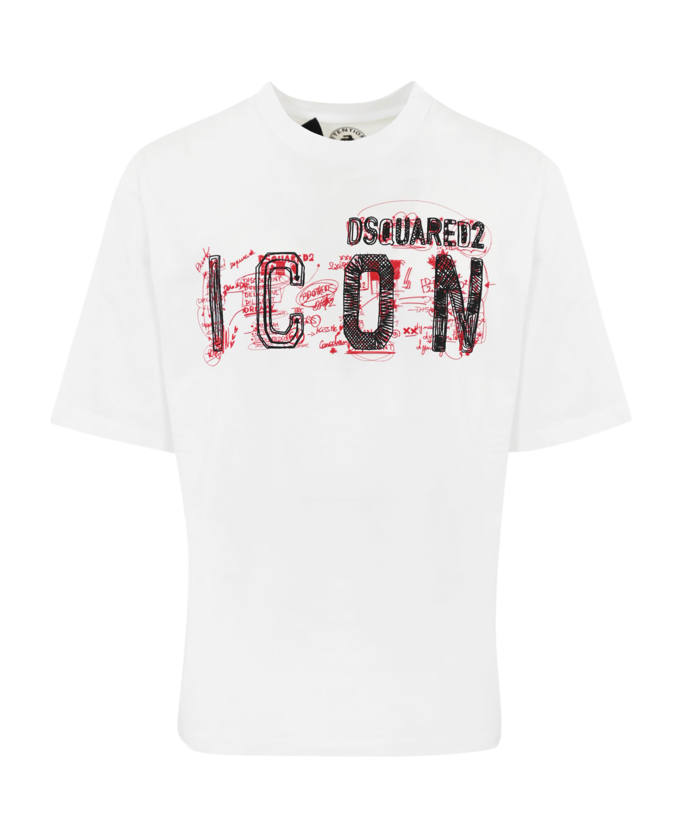 Dsquared2 T-shirt With Icon Print - White