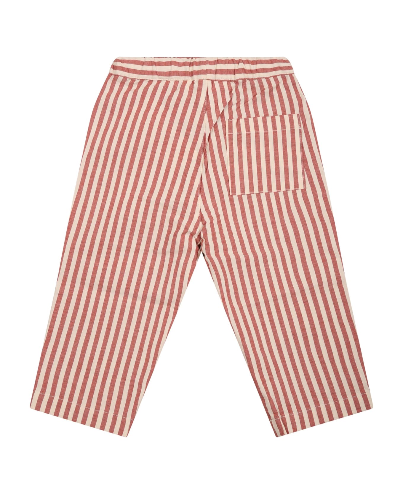 Zhoe & Tobiah Brown Trousers For Baby Boy - Brown