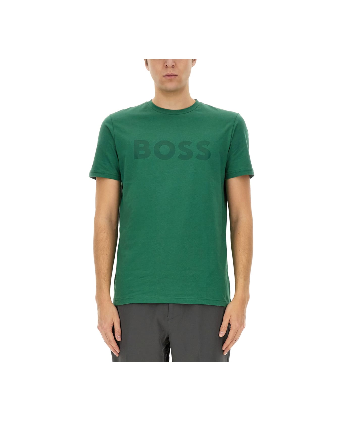 Hugo Boss "thinking 1" T-shirt - GREEN