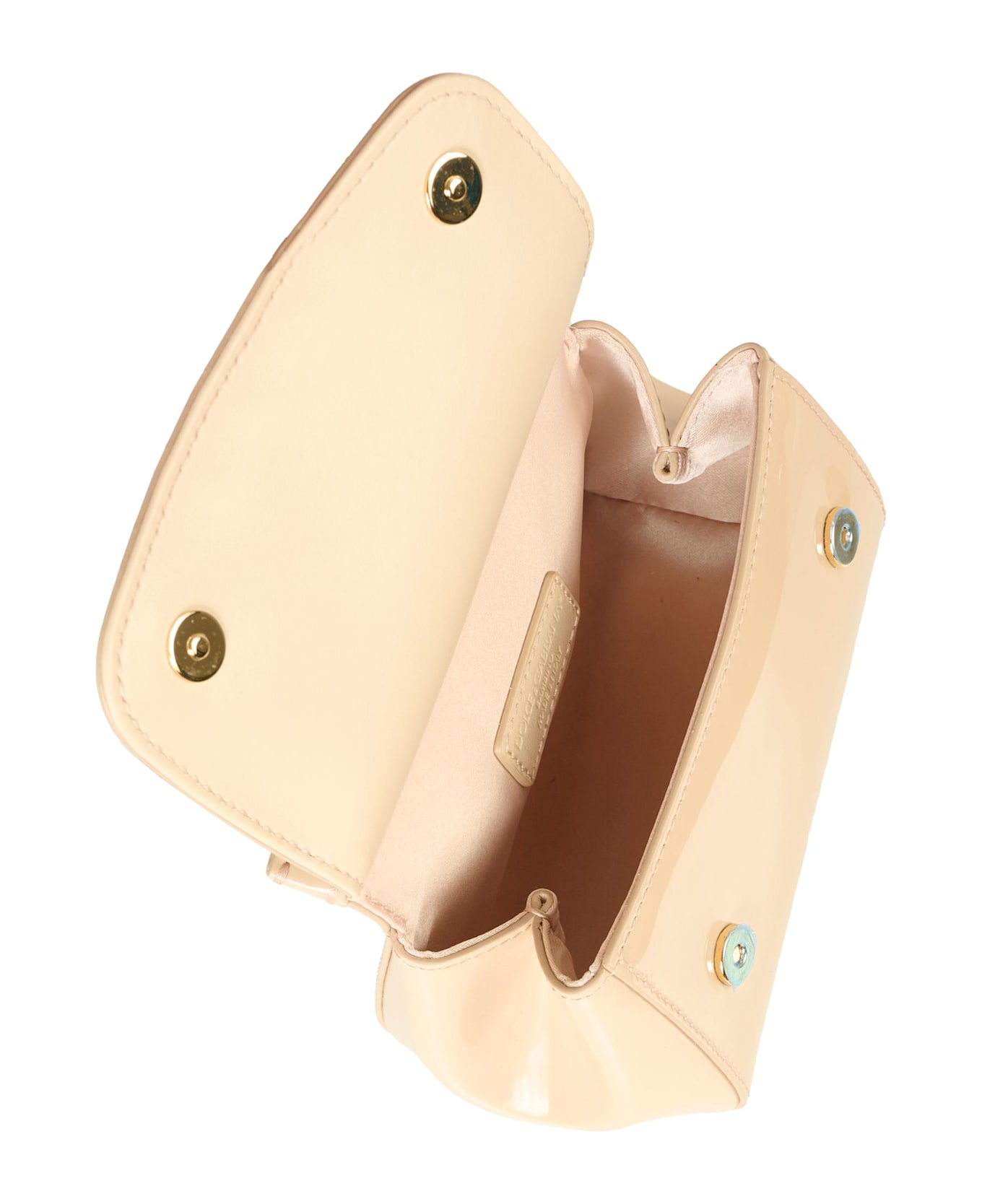 Dolce & Gabbana Pink Sicily Bag For Girl With Logo - Pink