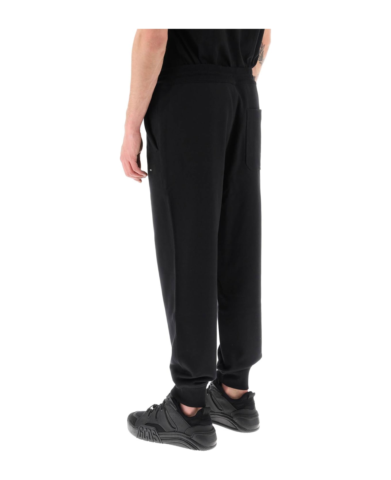 Y-3 Organic Cotton Sweatpants - BLACK (Black)