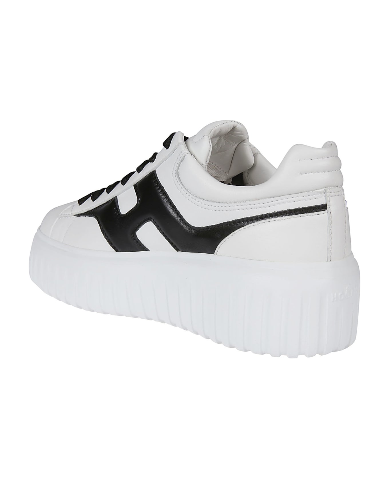 Hogan H-stripes Sneakers - Bianco/nero