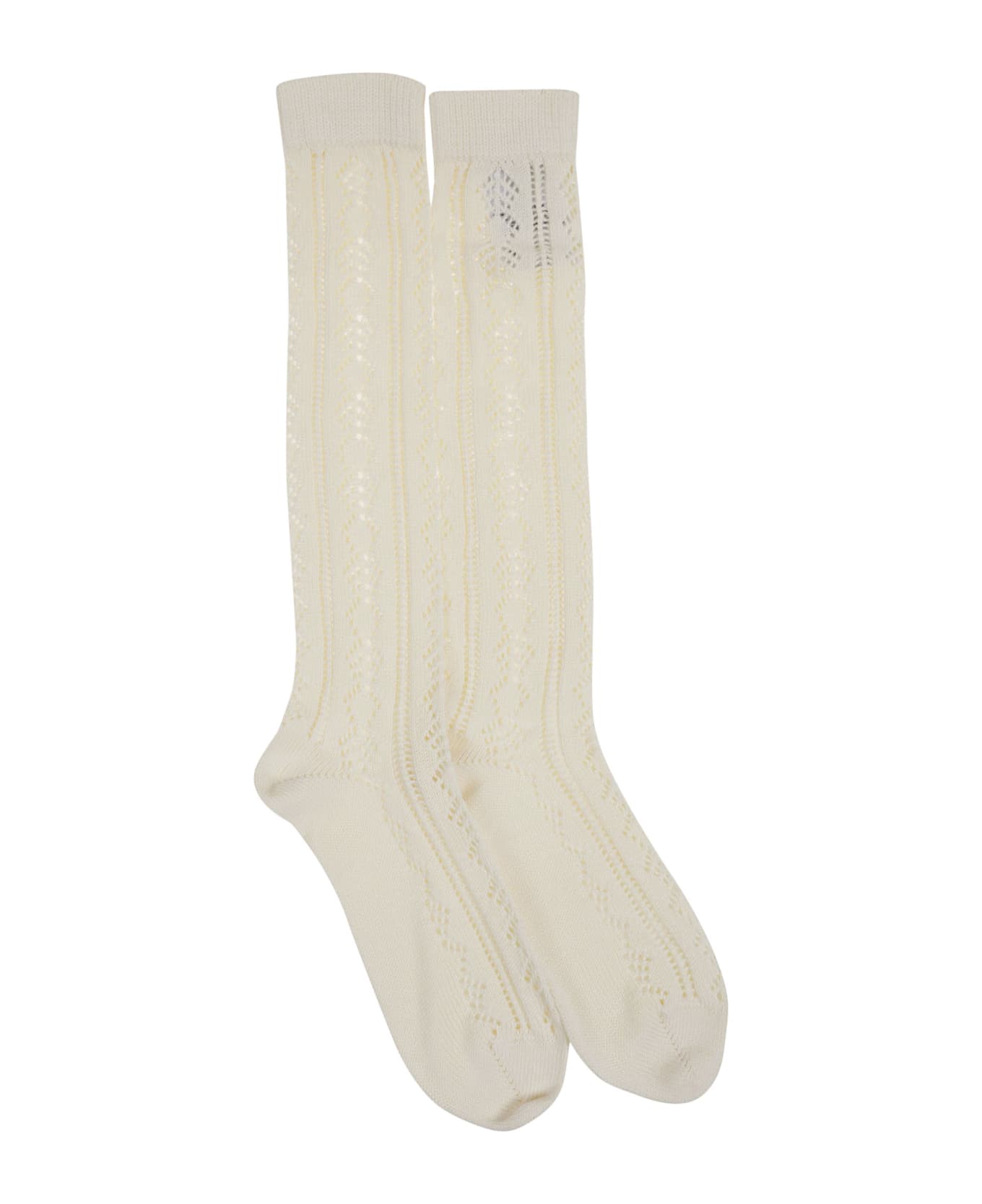 Valentino Calze | Socks | Cotton - White