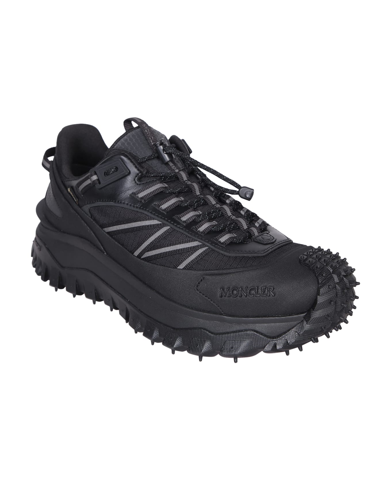 Moncler Trailgrip Gtx Low Sneakers Black - Black