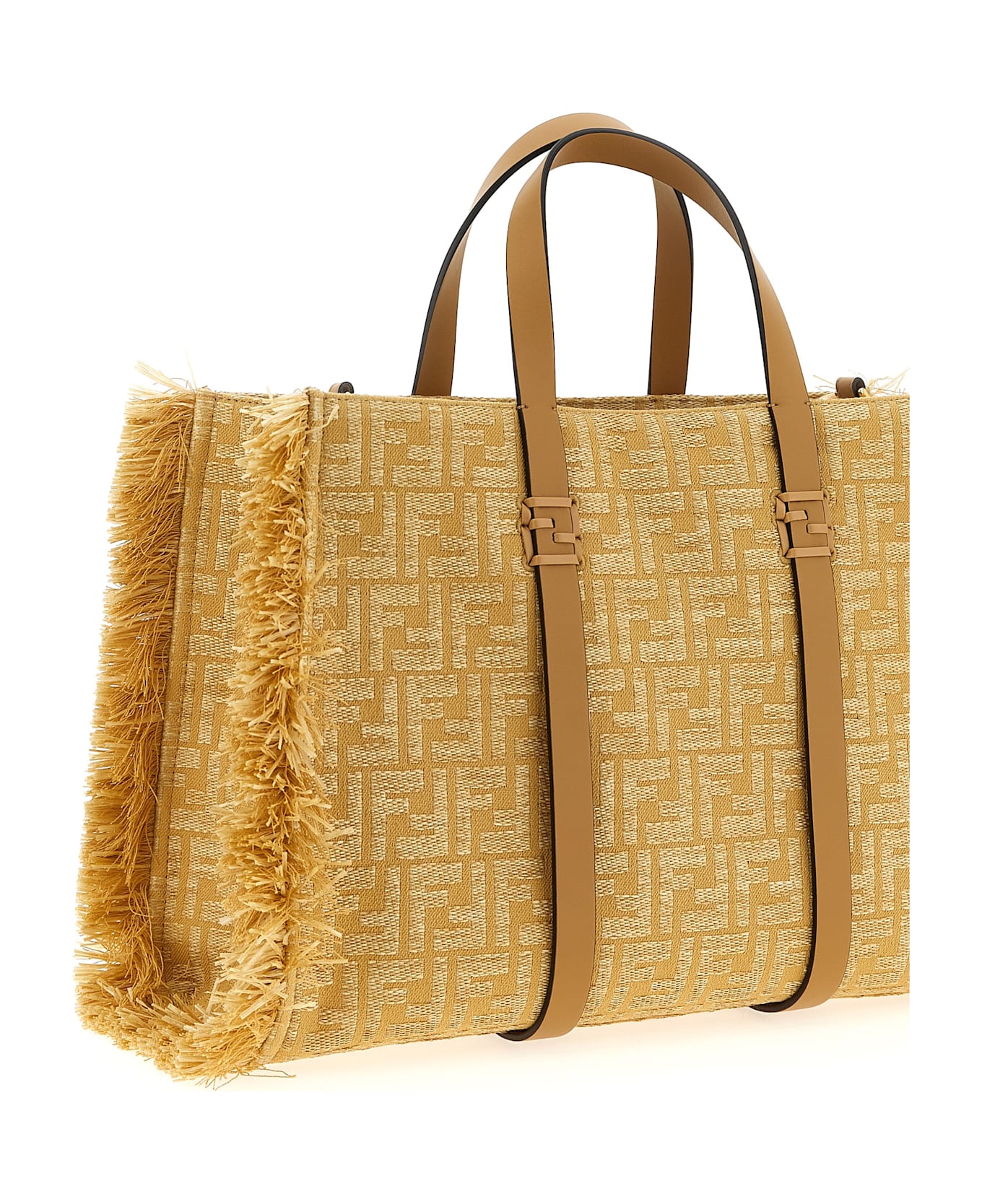 Fendi 
summer Tote
 Shopping Bag - Beige