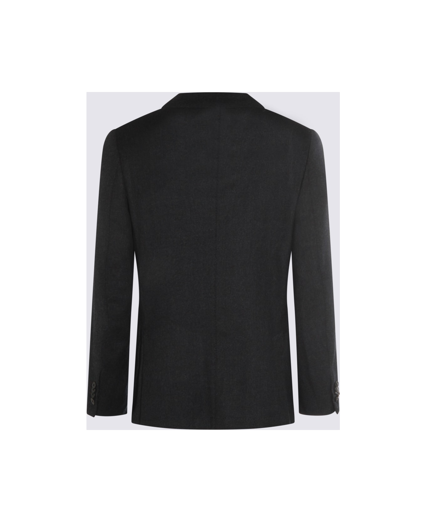 Zegna Dark Grey Cashmere Suits - Grey スーツ