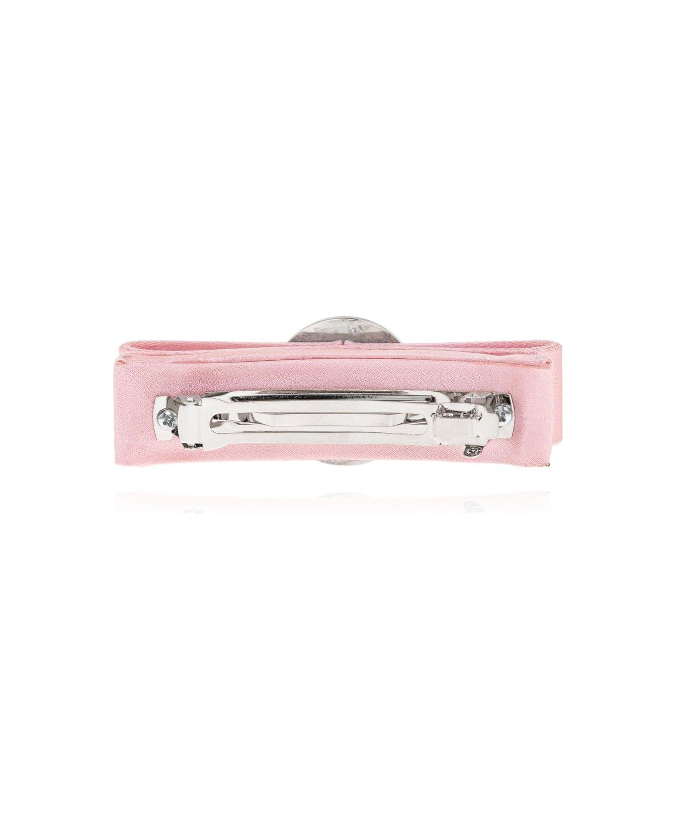 Versace Right Gianni Ribbon Bow-detailed Hair Clip - PINK