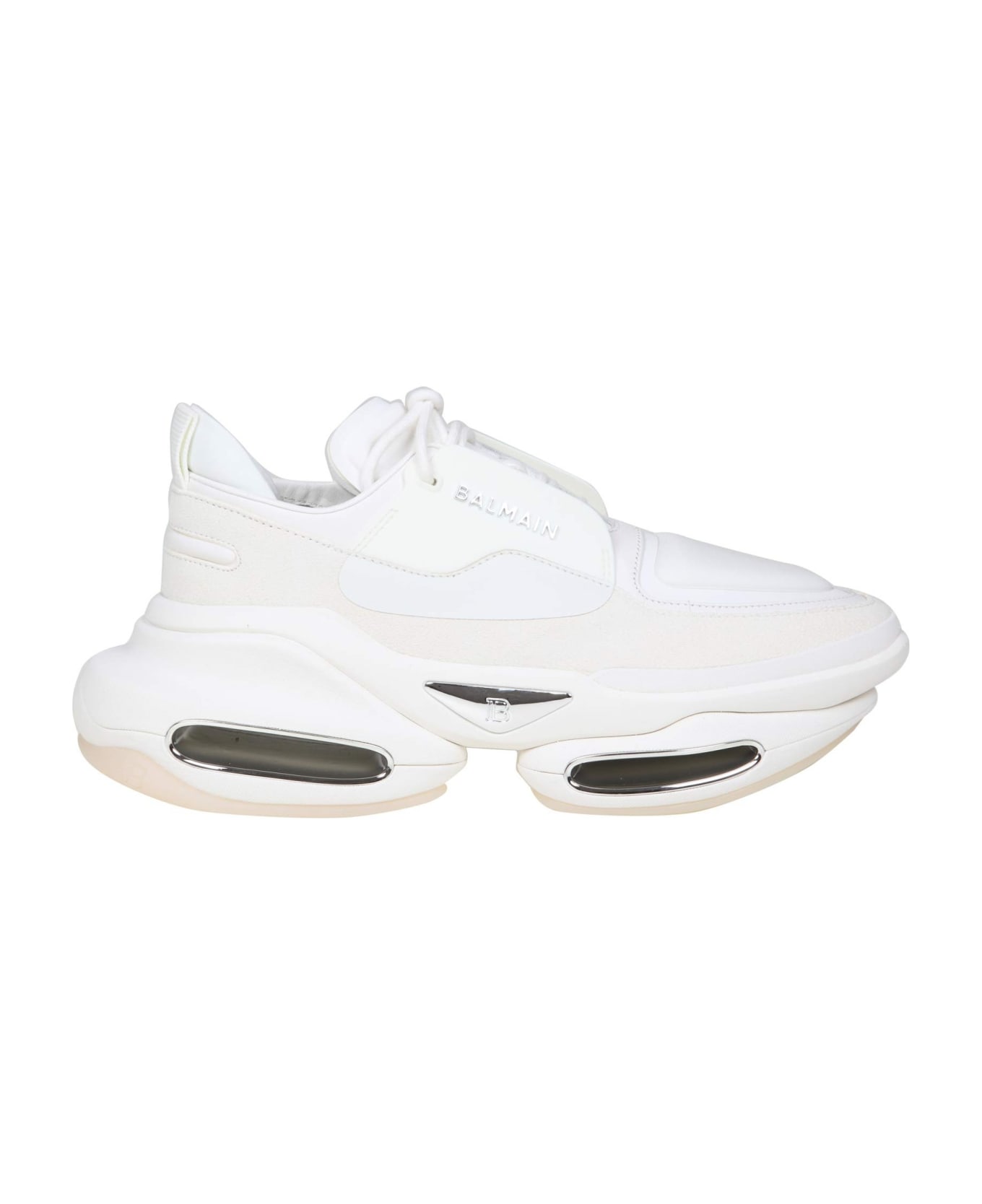 Balmain B-bold Sneakers - WHITE スニーカー