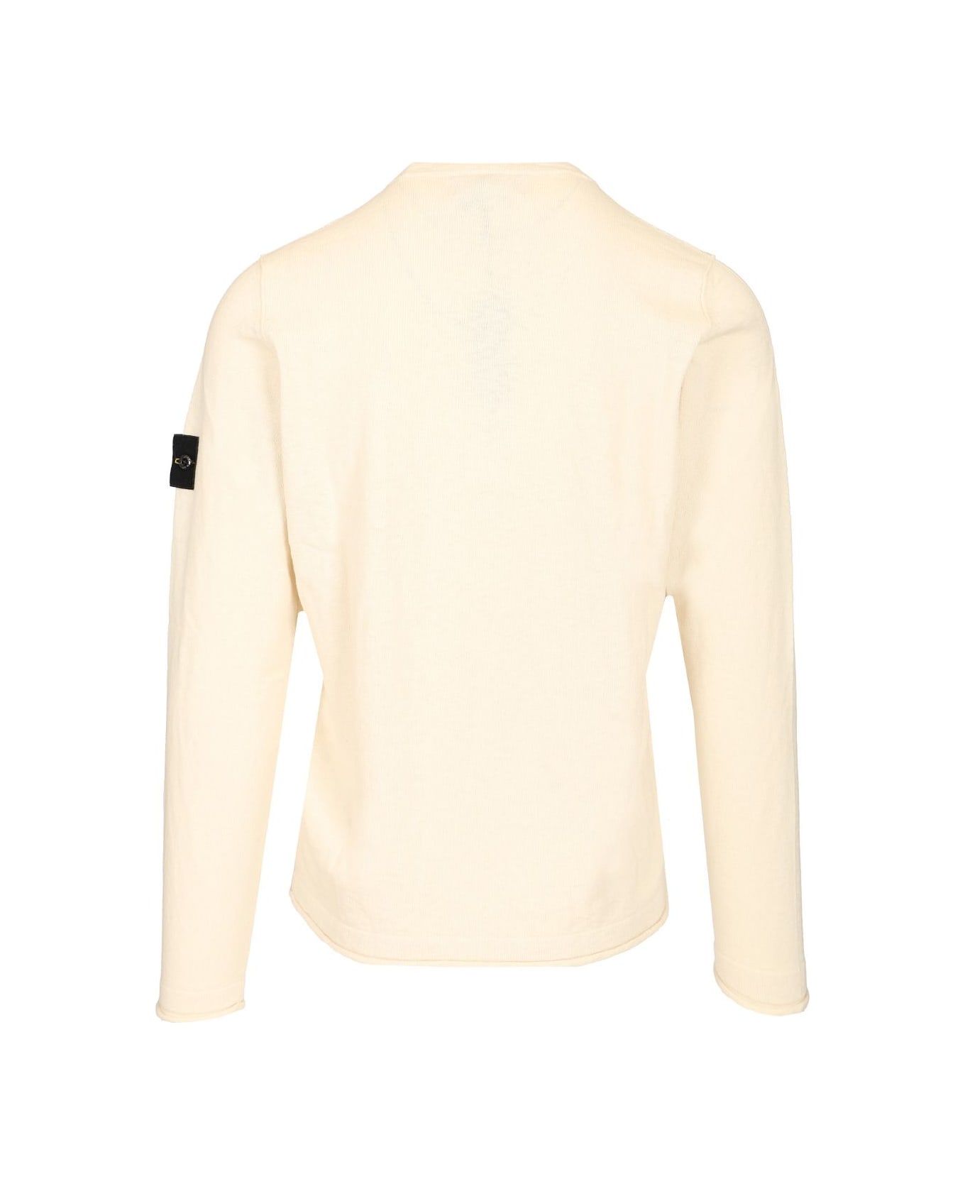 Stone Island Crewneck Sweater - White
