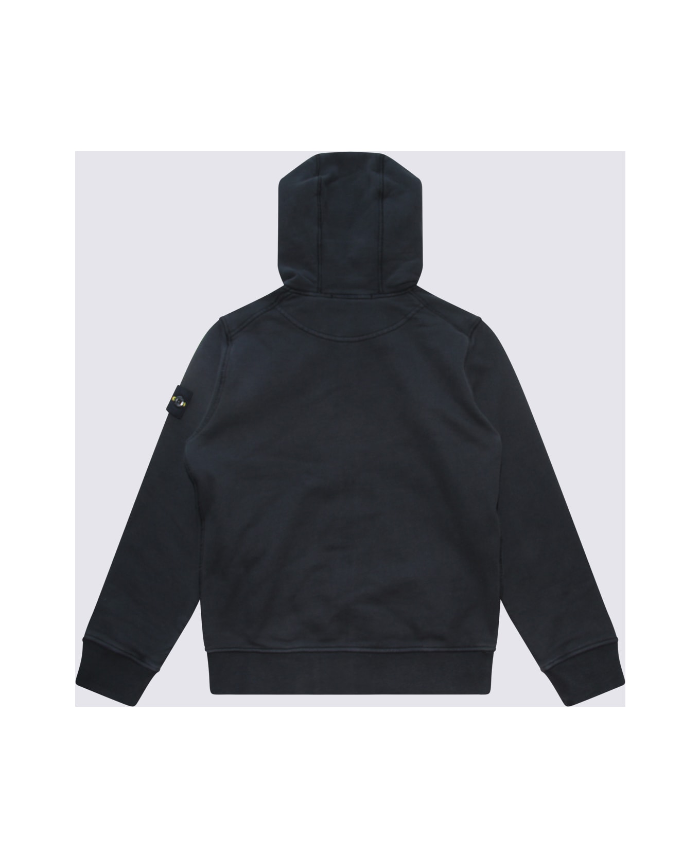 Stone Island Black Cotton Sweatshirt - Black