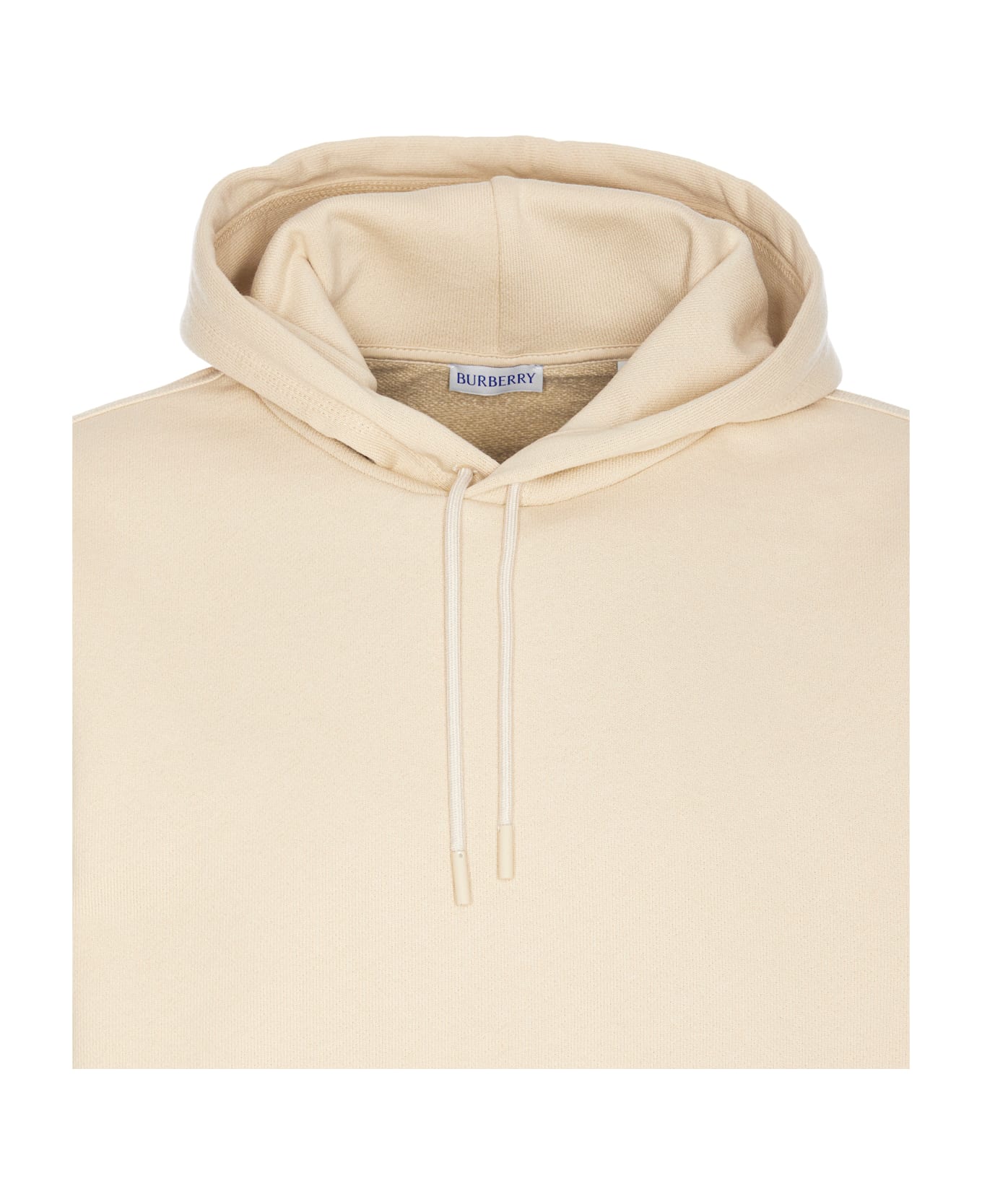Burberry Patch Logo Hoodie - Beige ニットウェア