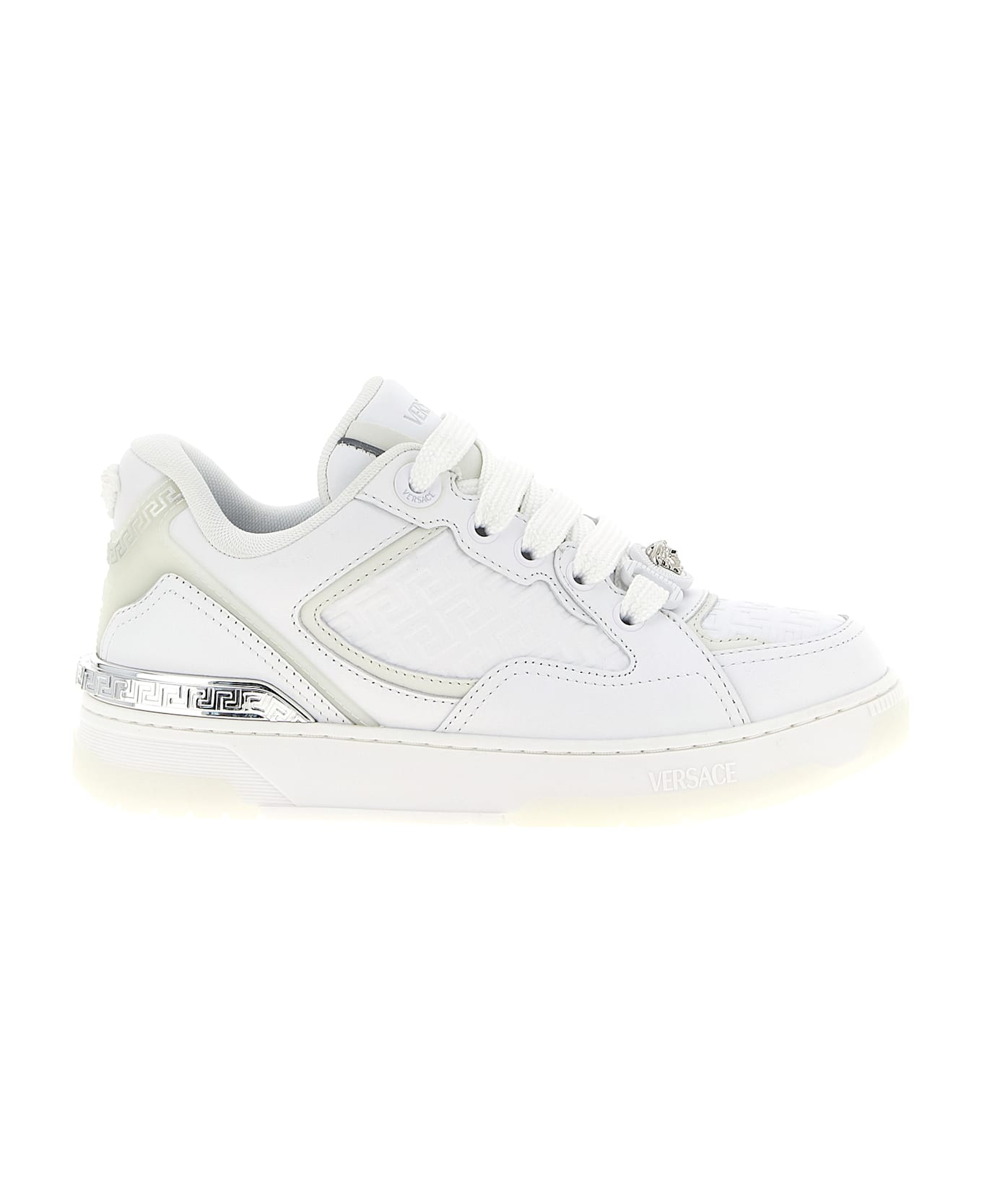 Versace 
biggie Basket
 Sneakers - White