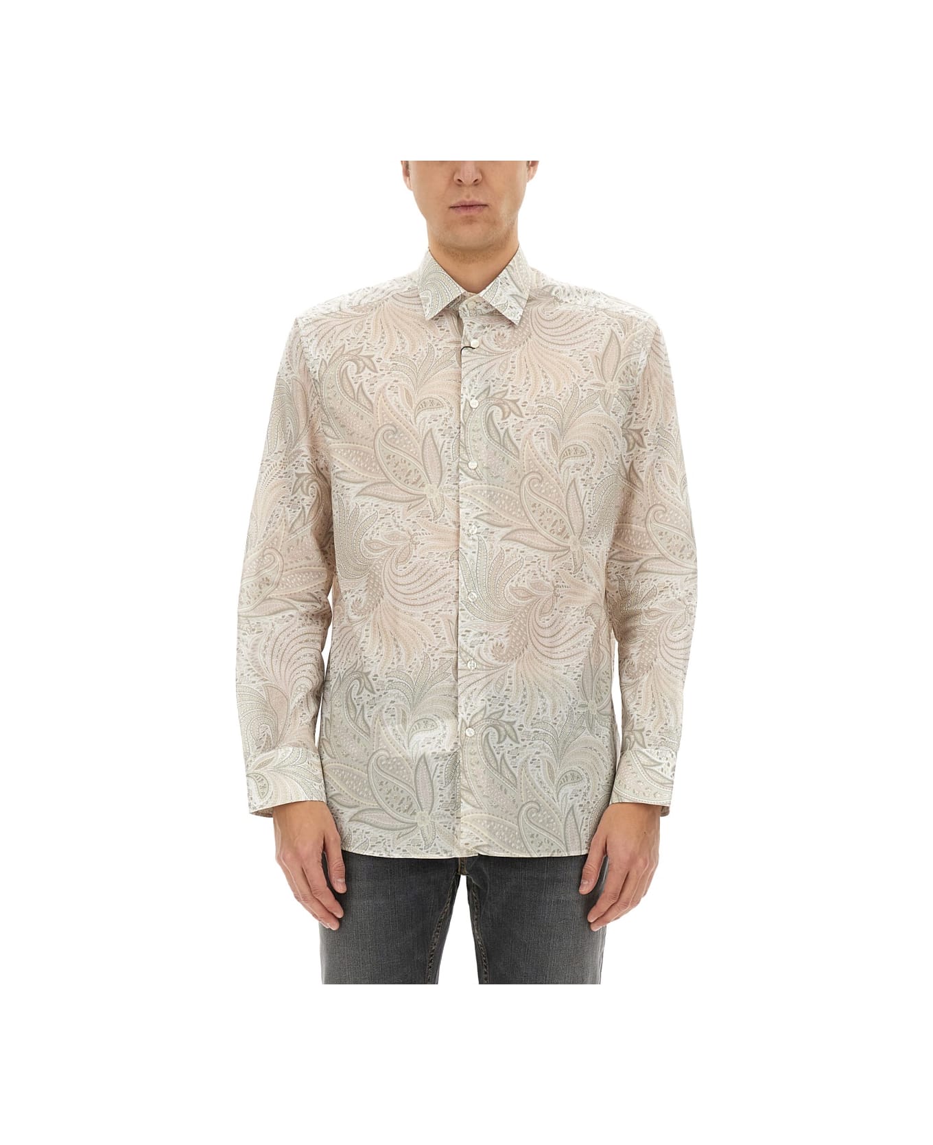 Etro Cotton Shirt - IVORY