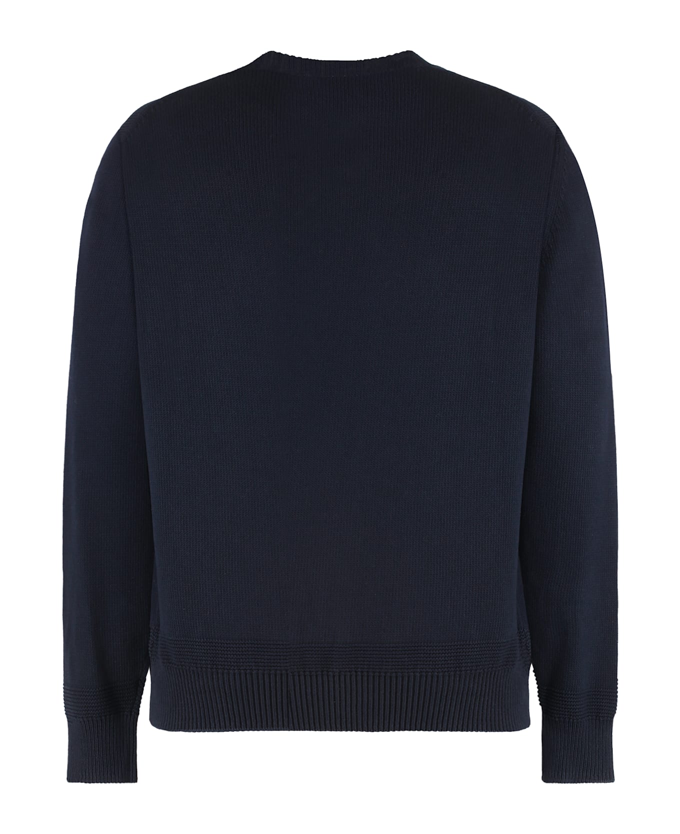 Moncler Long Sleeve Crew-neck Sweater - blue