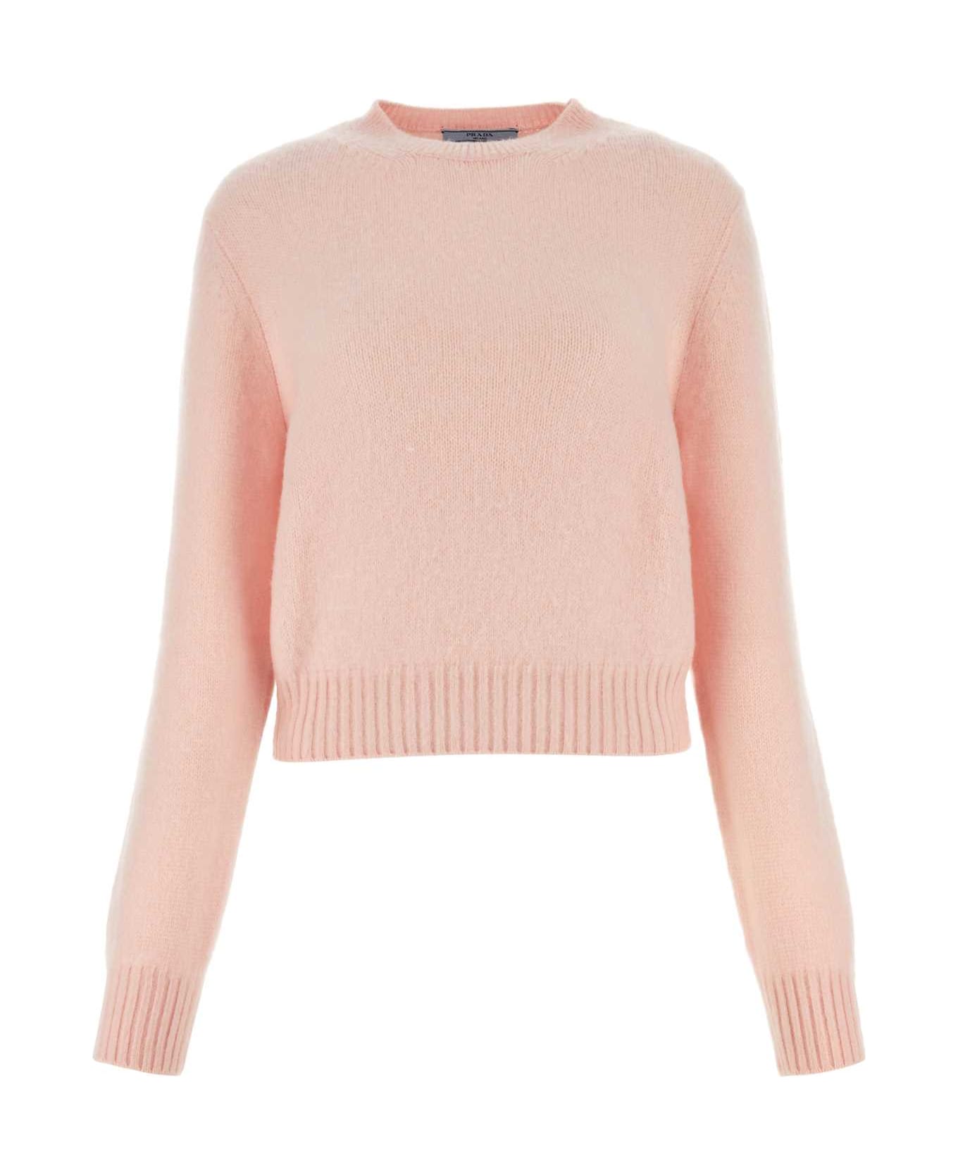 Prada Pink Cashmere Sweater - ALABASTRO ニットウェア
