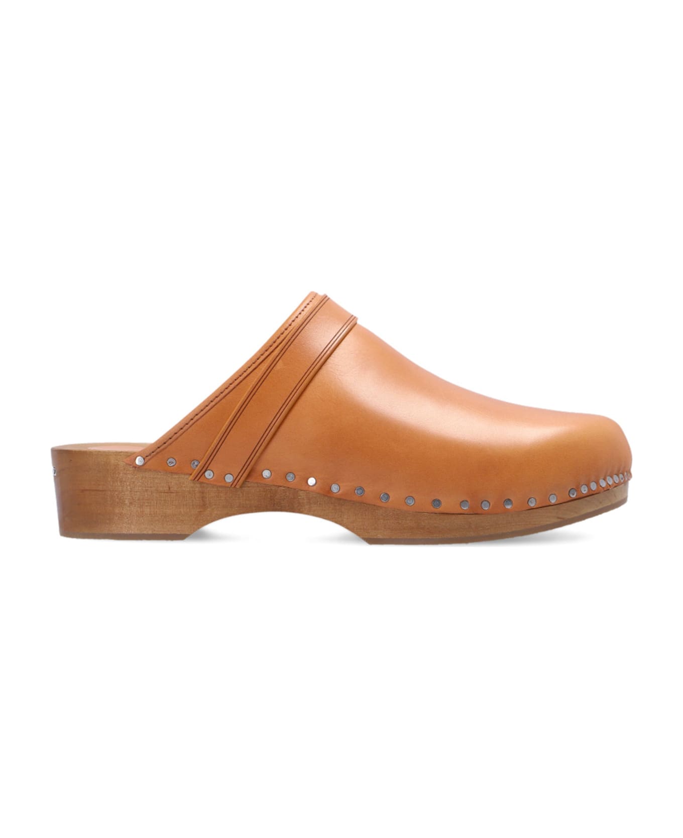 Isabel Marant Thalie Leather Mules - Brown