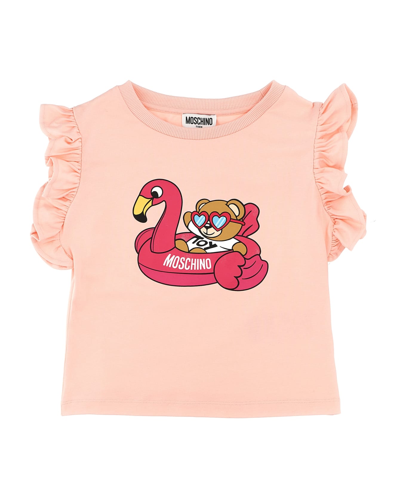 Moschino Printed T-shirt - Pink Tシャツ＆ポロシャツ