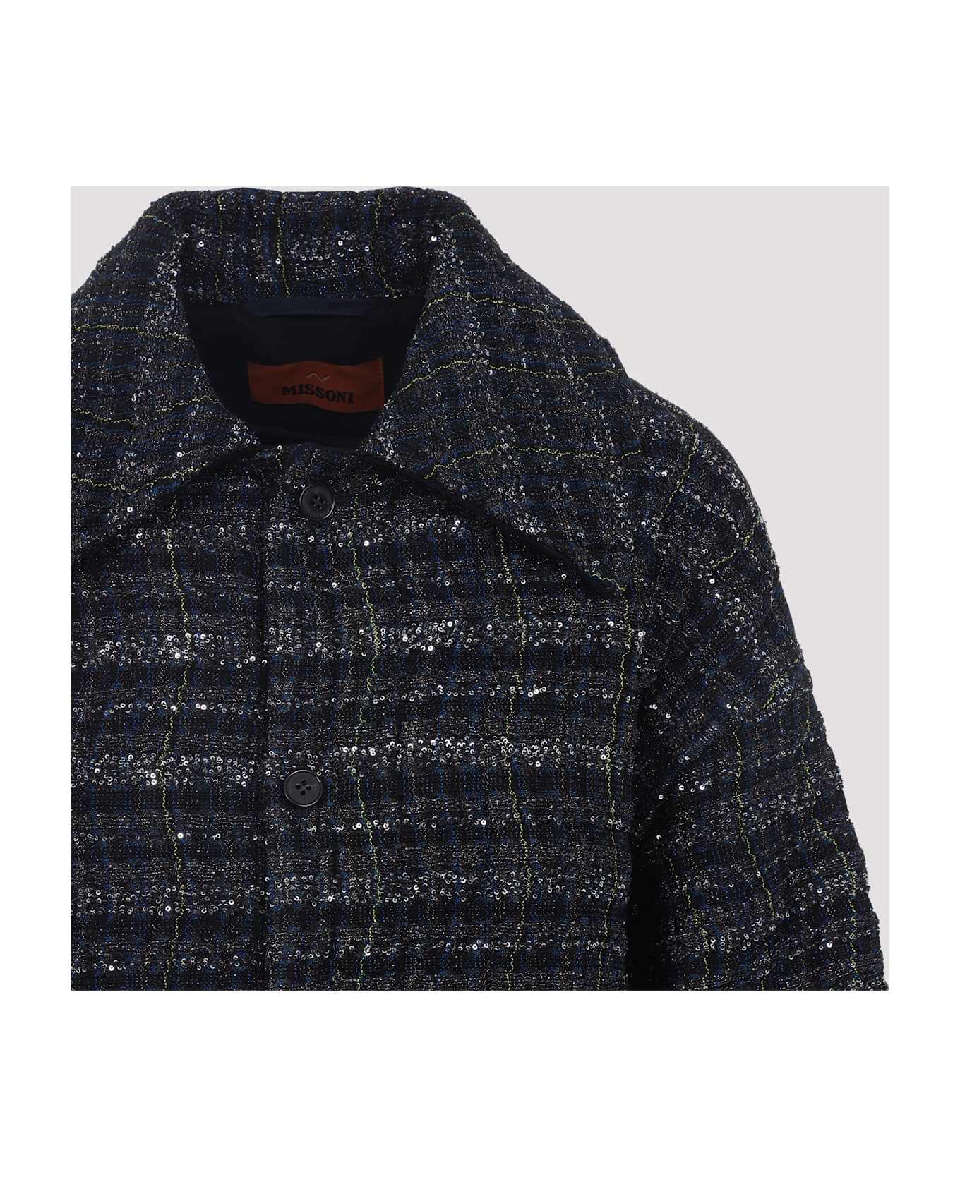Missoni Overshirt - Black Blue