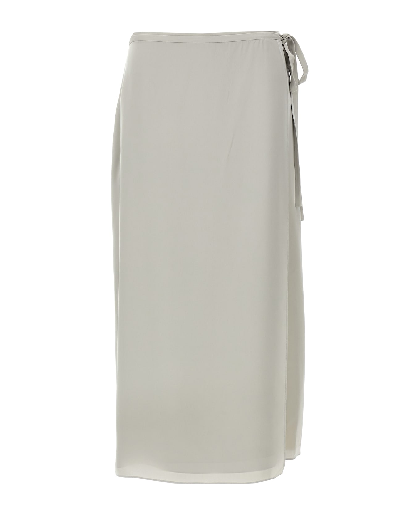 Theory 
cl Tie Wrap
 Skirt - Gray