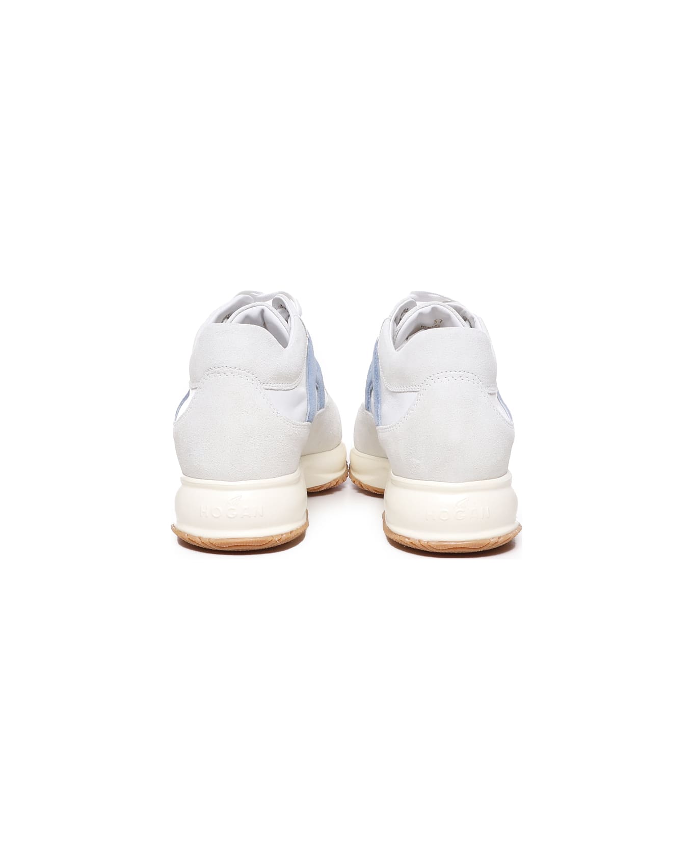 Hogan Sneakers - White, light blue スニーカー