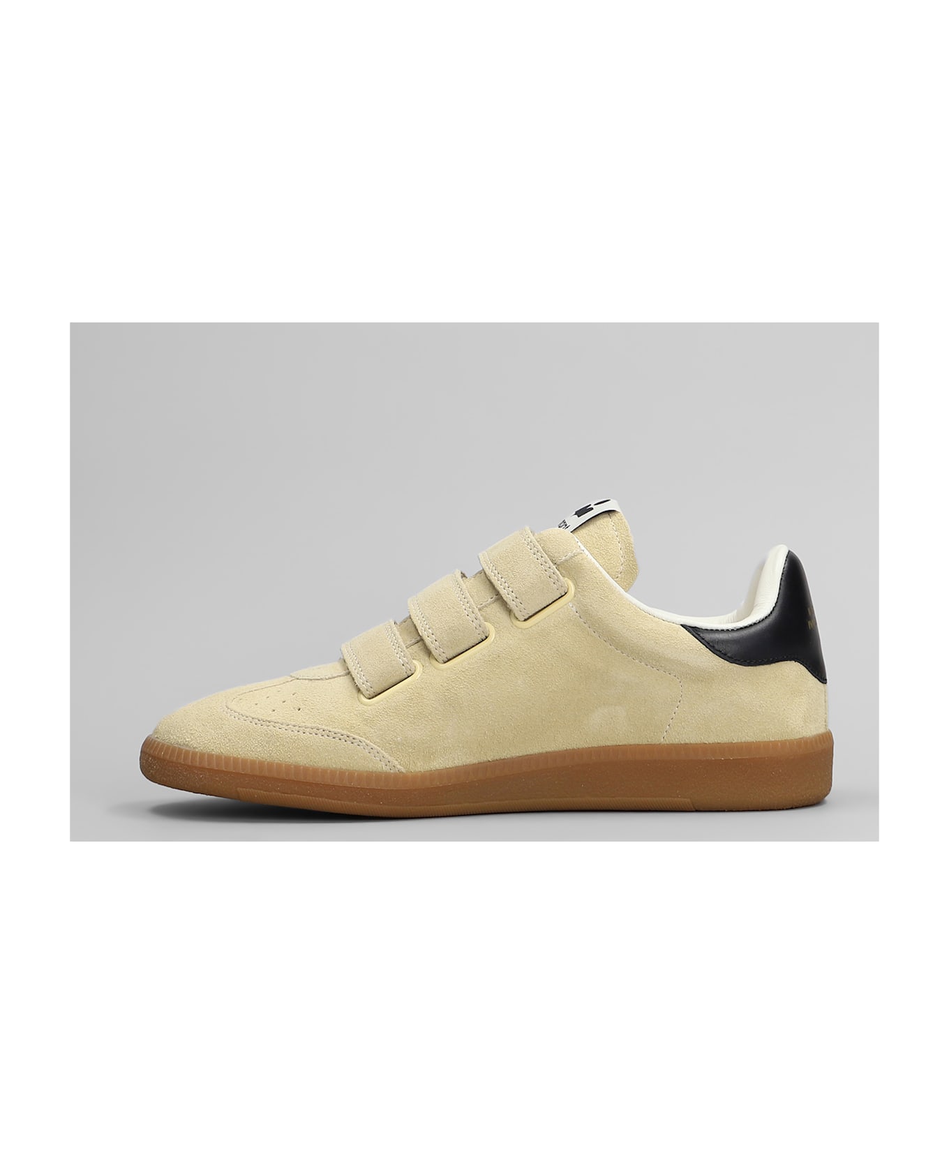 Isabel Marant Beth Sneakers In Beige Suede - beige