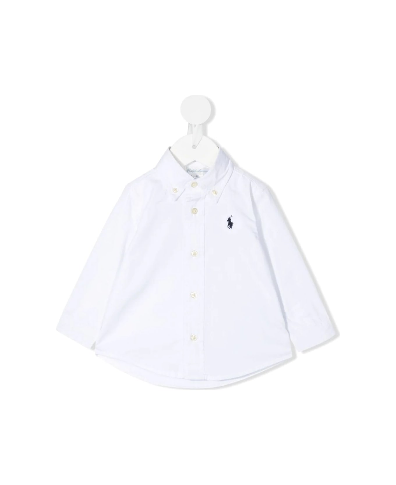 Ralph Lauren White Slim-fit Oxford Shirt - White