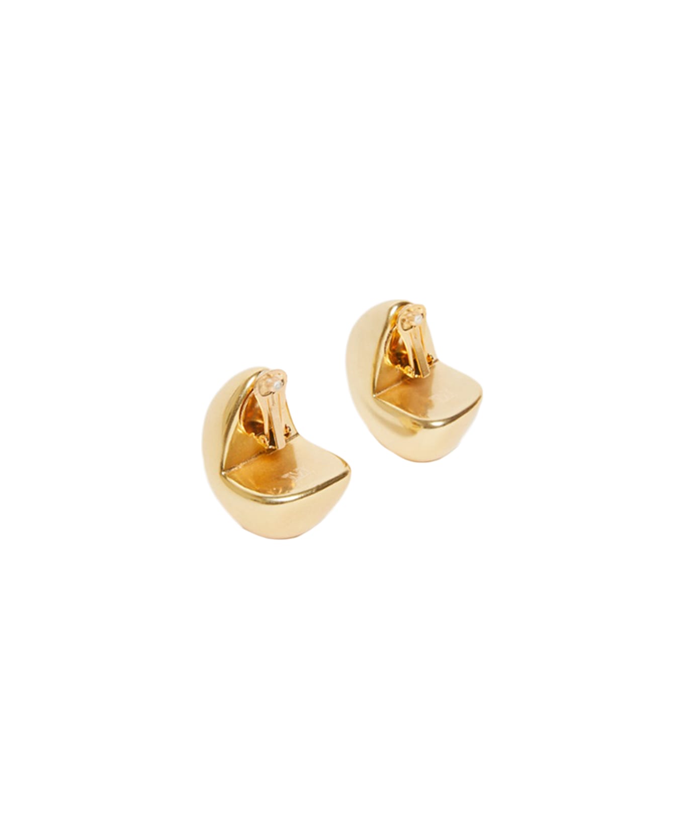 Max Mara ''fedra'' Earrings - Golden