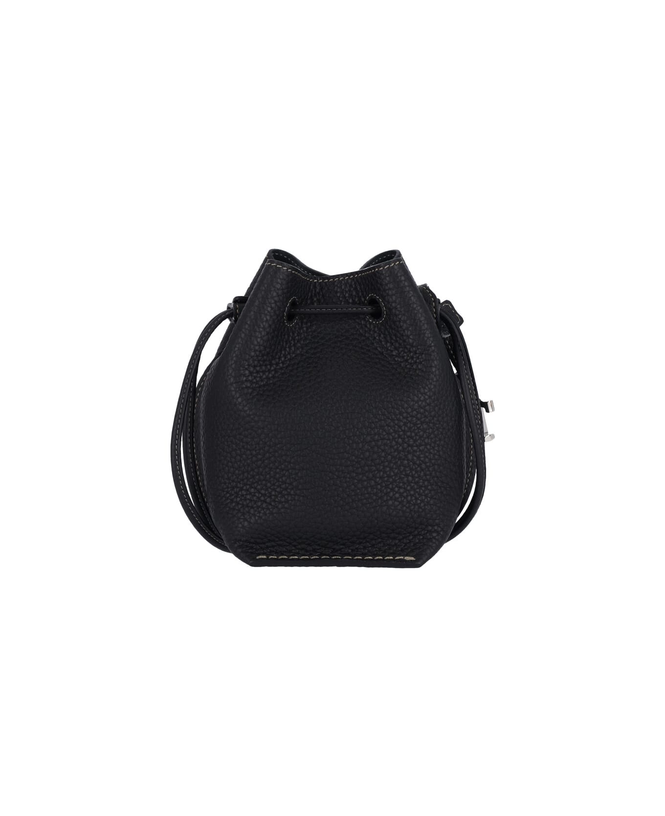 Tod
s Micro Logo Bucket Bag - Black
